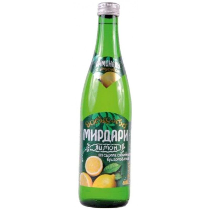 Лимонад Мирдари Лимон 0,5л. ст. 1/6