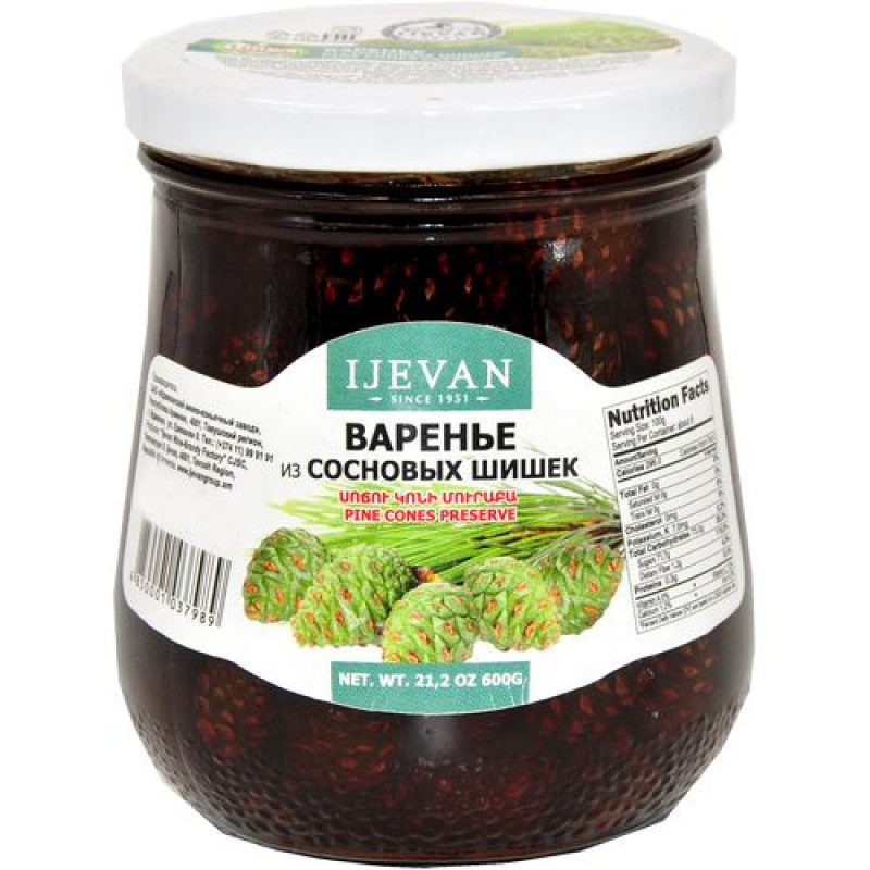 Иджеван Варенье из сосновых шишек 600гр 1/8 (Армения)